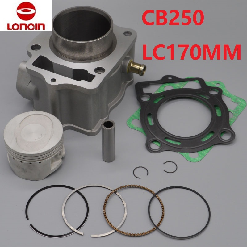 Cb250 Crankshaft Assembly - Zestaw cylindra Loncin 250cc chłodzony wodą